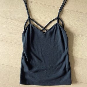 Brandy Melville - Black Strappy Tank